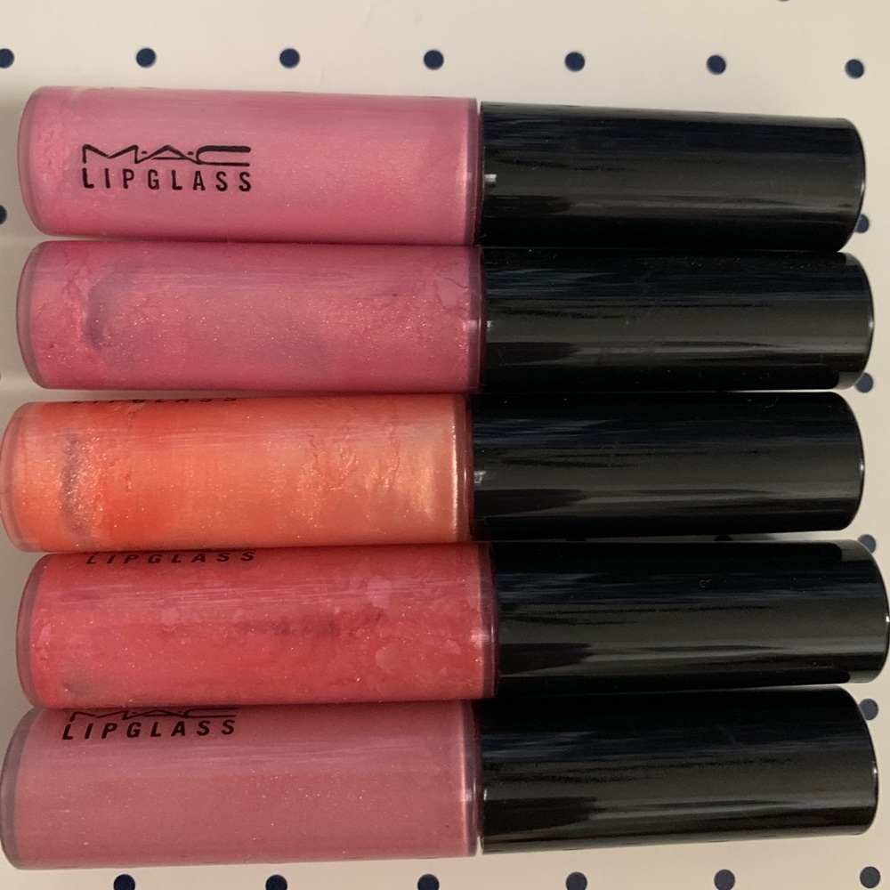 MAC Lipglass x5